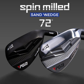 PGM Right Handed Wedge bunker shot setup showing high bounce