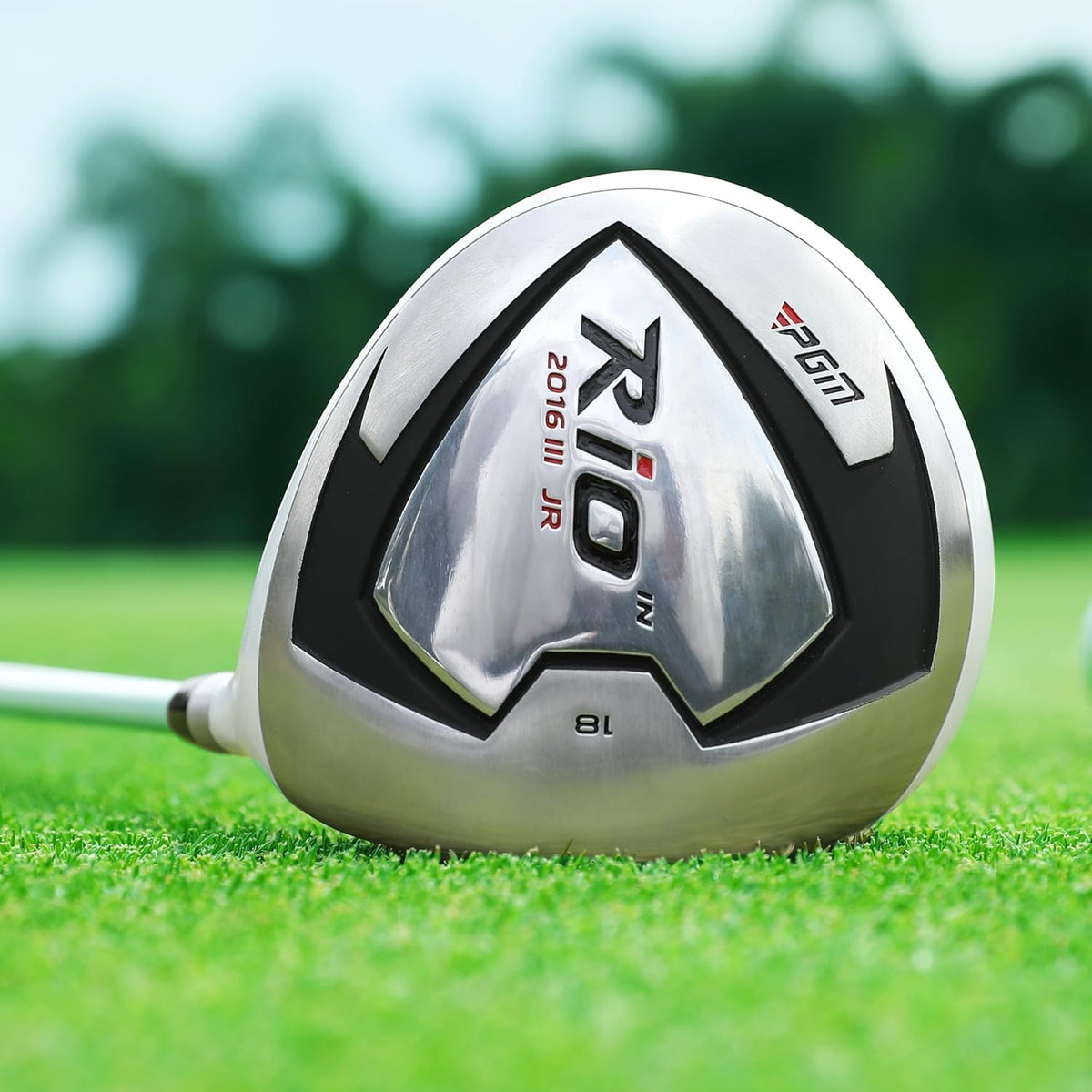 PGM Rio 6/7 iron helping young players make clean contact.