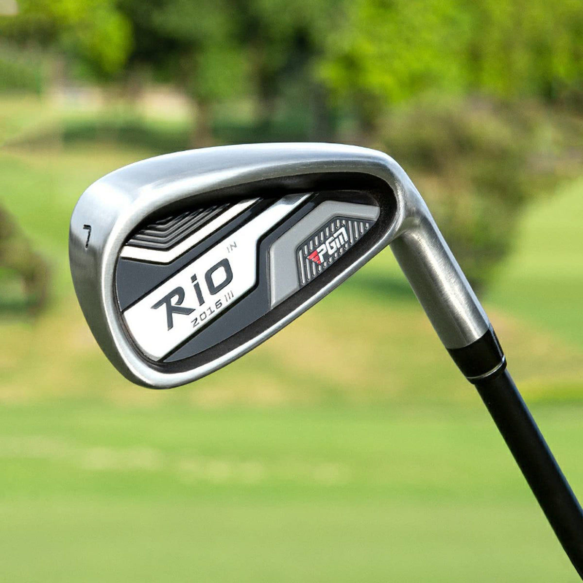 PGM Rio 7 Iron right-handed setup supports comfortable practice and play.