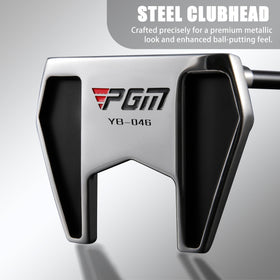 PGM stainless steel head provides durable, precise putting performance.