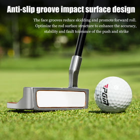 PGM EVA grip delivers refined feel and reduces vibration for a comfortable stroke.