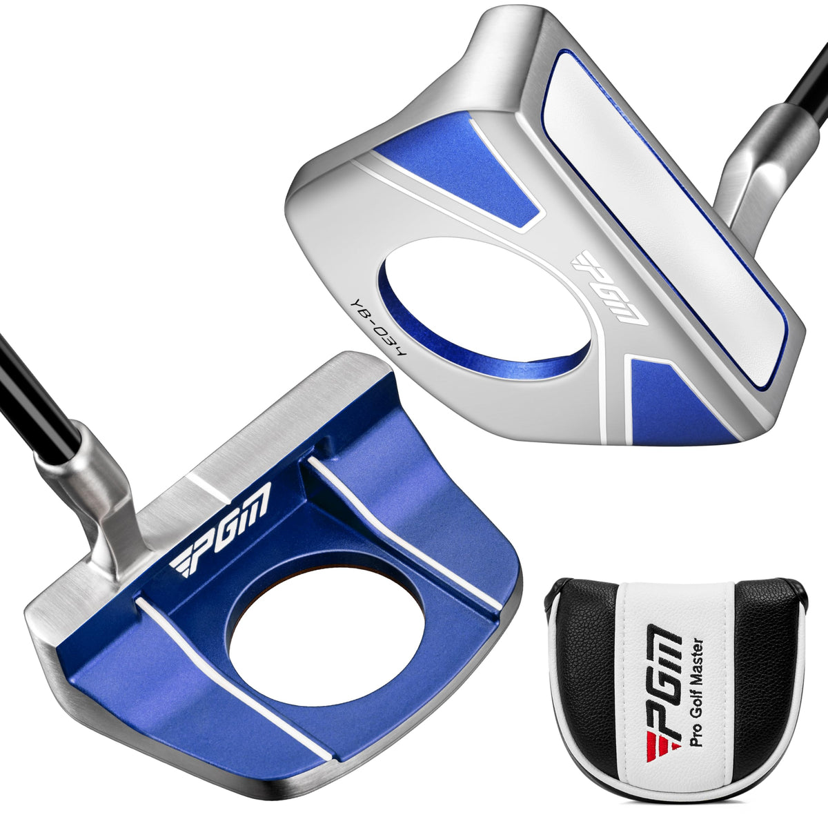 PGM Standing Putter with ball pickup in action for effortless on-green retrieval.