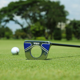 Low center of gravity design of the PGM putter enhances stability.