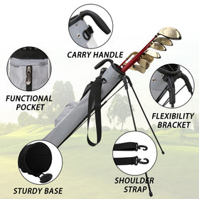 PGM Sunday Golf Bag strap, comfortable carry for long rounds.