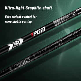 PGM Putter vibration absorption reduces harsh feedback for smoother feel.