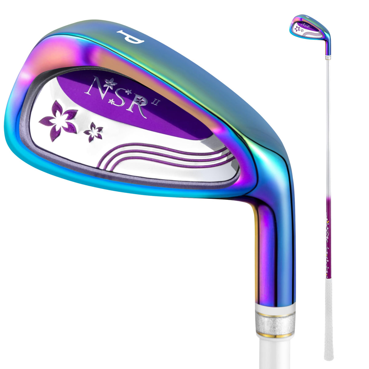 PGM Women's Golf Iron PW front view highlights lightweight forgiving profile for practice