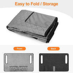 Easy installation with universal design fits most armrests quickly.