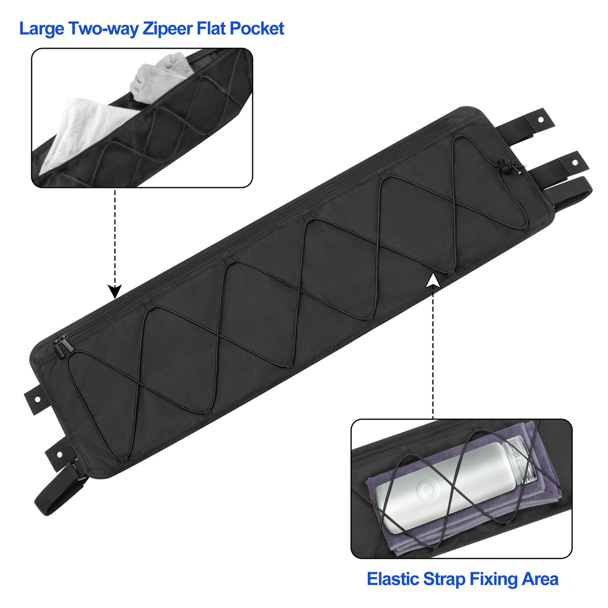 PGmoon 600D nylon construction highlights durability for rugged use