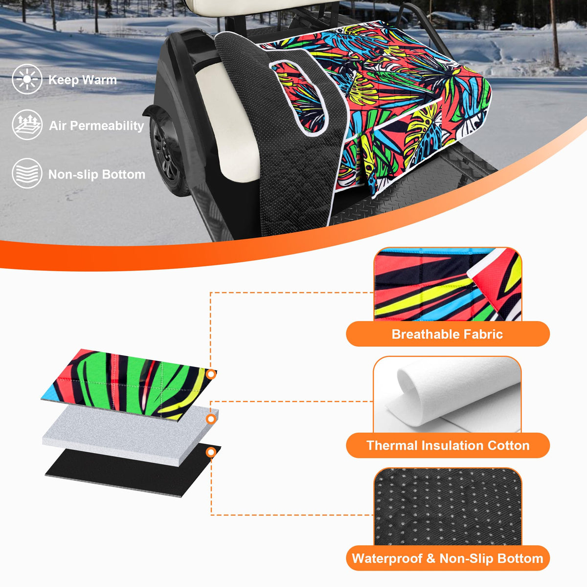 PGmoon seat blanket with soft cushion enhances rider comfort during long rides