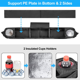 PGmoon insulated cup holders keep drinks secure and cool