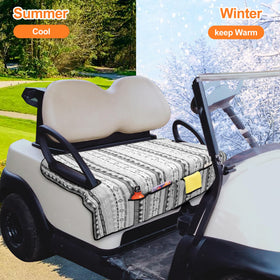 PGmoon seat cover keeps seats clean and bright after sunny golf days