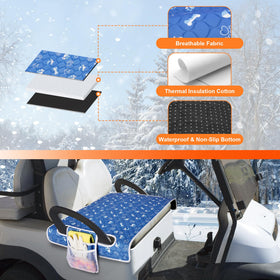 PGmoon towel blanket with soft cushion for comfortable long rides