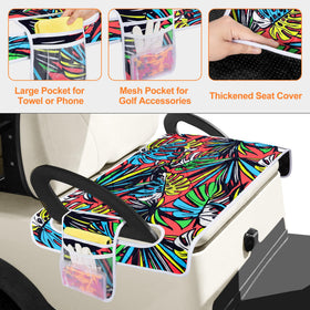 PGmoon universal fit armrests enables easy installation on most carts.