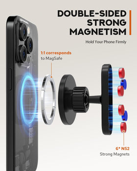 PHCOHIDO 360 rotation enables ideal viewing angles for navigation and recording.