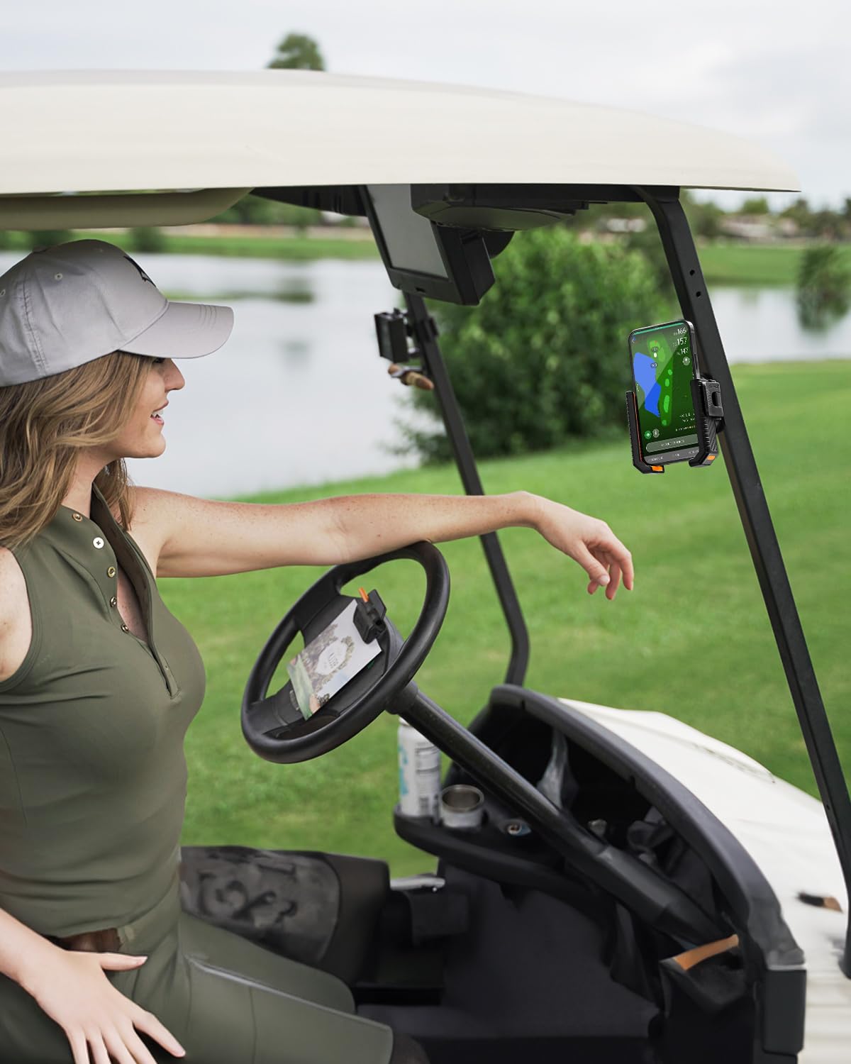 PHCOHIDO gift-ready golf cart accessory for golfers and travelers.