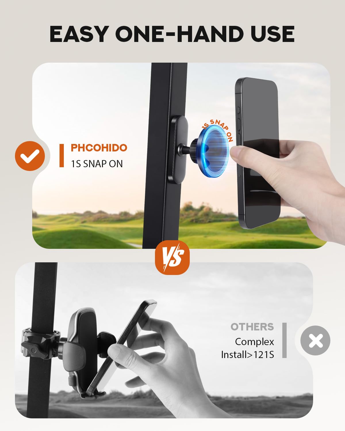 PHCOHIDO safety strap helps keep your phone secure while driving.