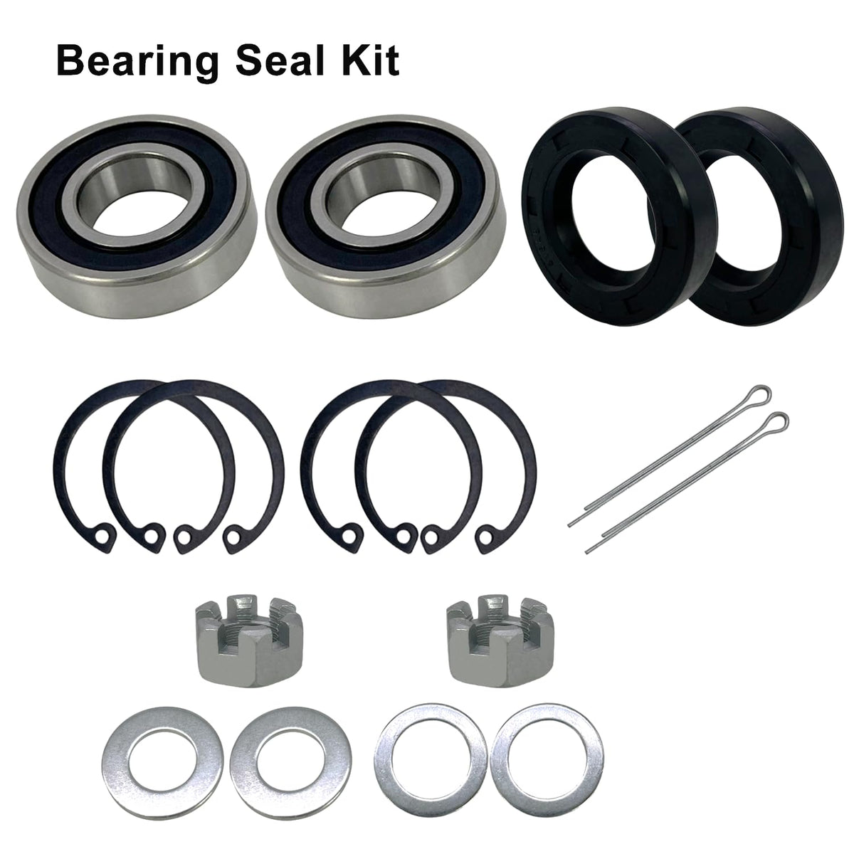 Phoddar 24-teeth spline axle shaft kit resists corrosion for longevity.