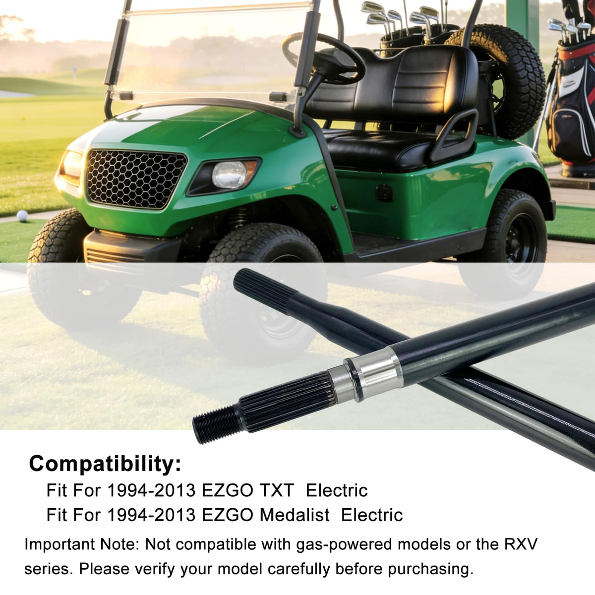 Phoddar bearing seal kit for EZGO axle shaft reduces leaks and vibration.