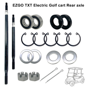 Phoddar ezgo rear axle install kit includes bearings and seals.
