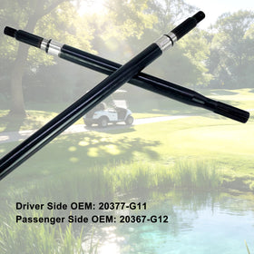 Phoddar ezgo txt medalist rear axle assembly with 24-teeth spline.