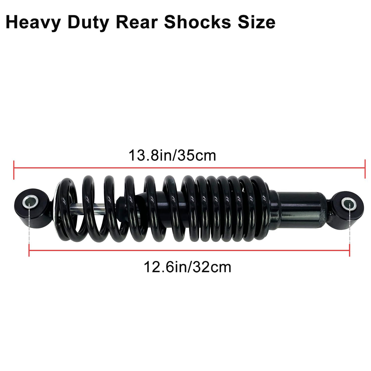Phoddar rear shock absorber right assembly promotes smoother handling on rough roads