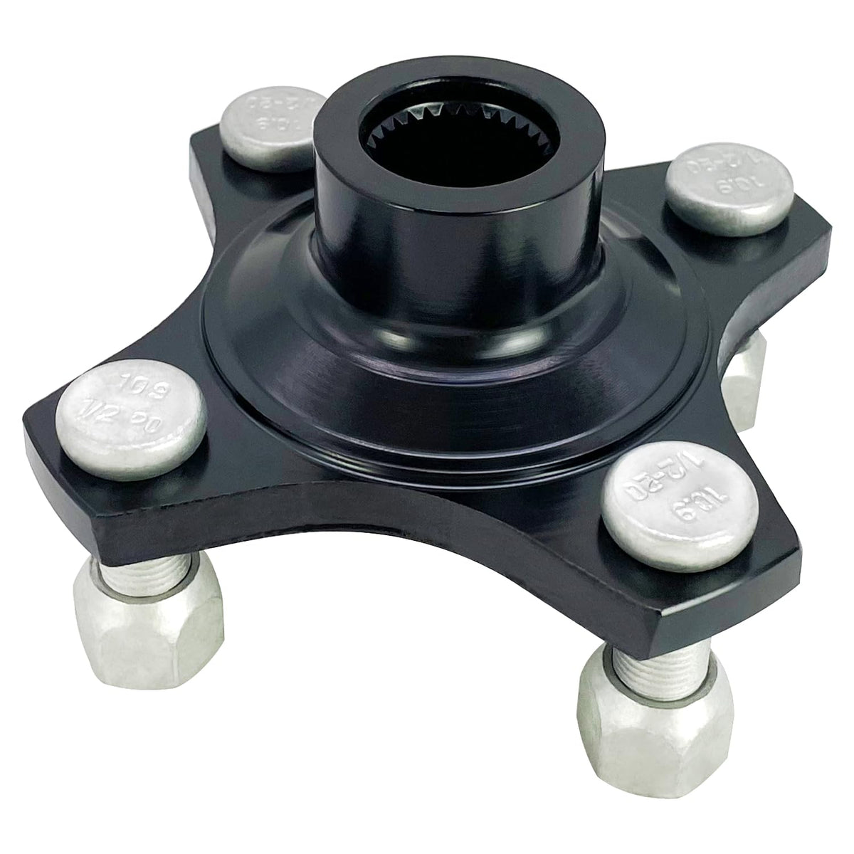 Phoddar rear wheel hub assembly for Club Car Precedent, secure wheel connection and stability.