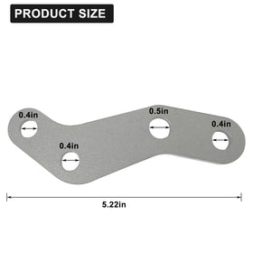 Phoddar steel alloy knuckle arm durability highlights corrosion resistance.