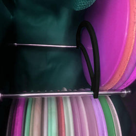 PIAOLGYI disc divider for Zuca cart helps hold discs evenly as you ride