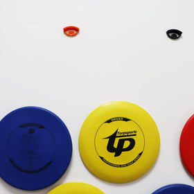 PIAOLGYI durable plastic mount supports standard size discs safely.