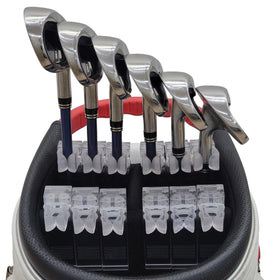 Pickclub 5-pack clip-on organizer keeps gear neatly arranged.