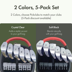 Pickclub easy-remove design allows quick reconfiguration or travel.