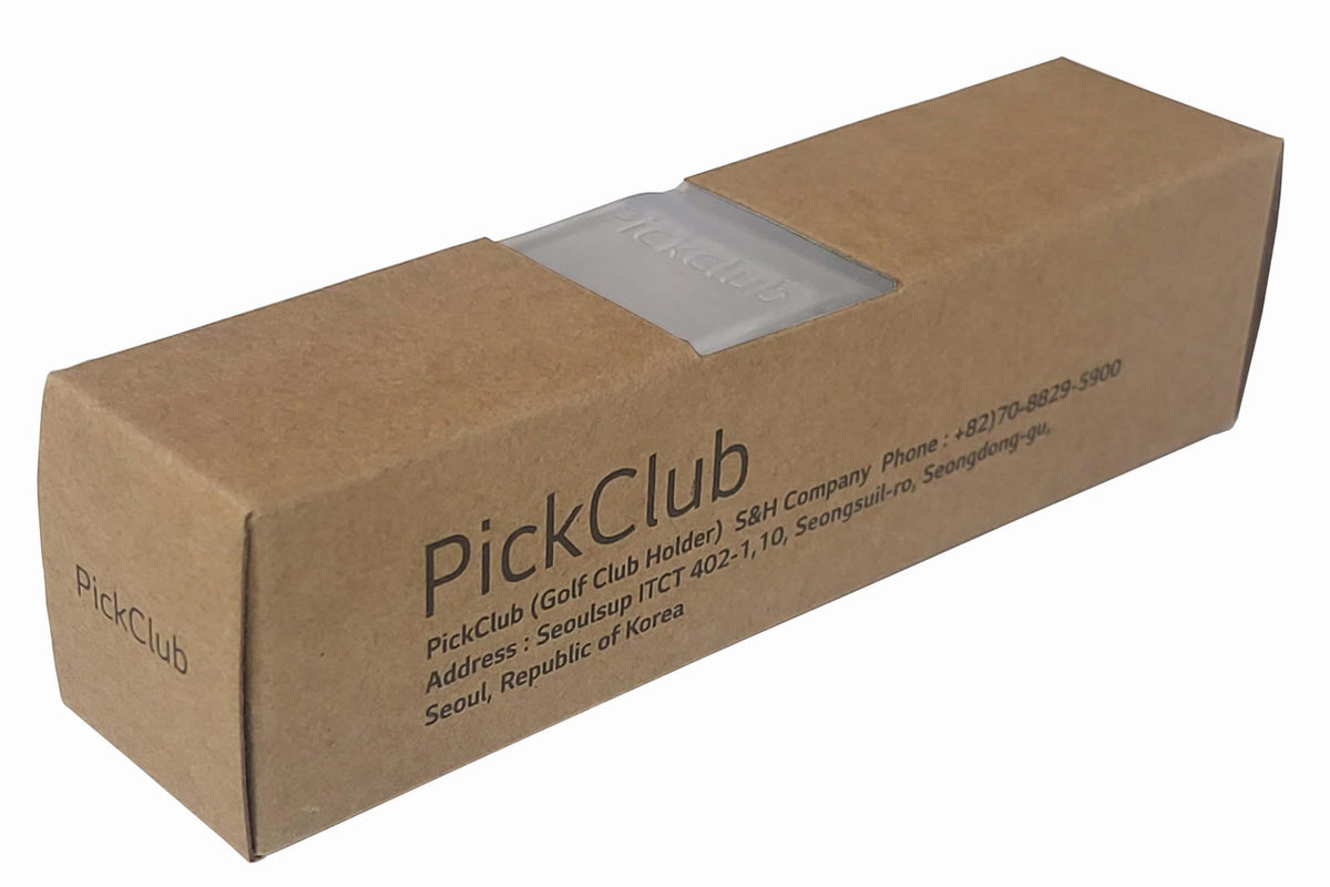 Pickclub gift-ready golf clip-on holder for enthusiasts.