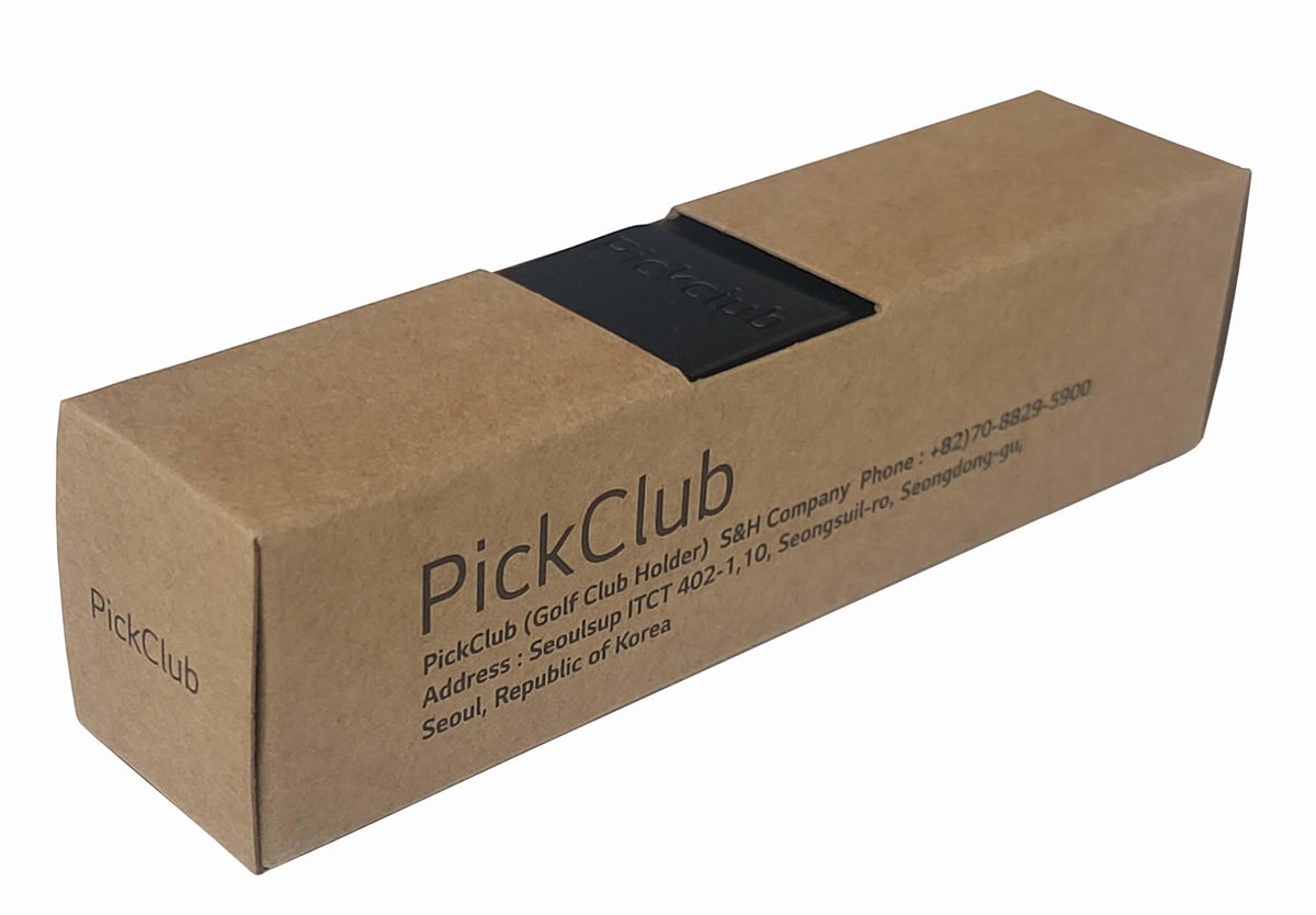 Pickclub gift-ready set for golfers looking to organize gear.