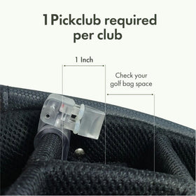 Pickclub polycarbonate construction delivers durable, long-lasting performance.