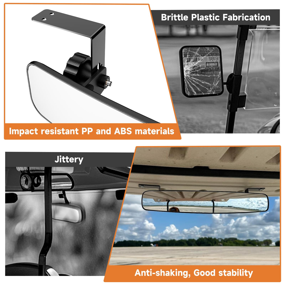 Compatible with EZGO TXT and RXV golf carts