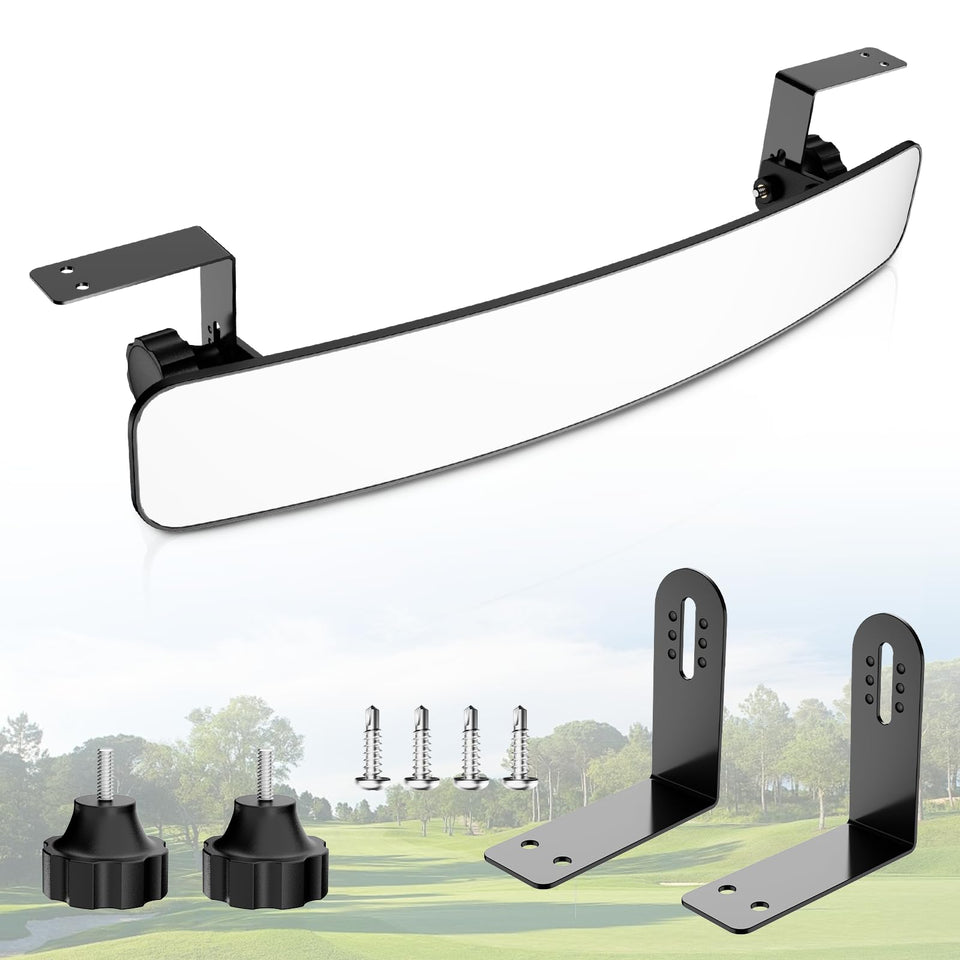 Piclafe rear view mirror with 270-degree rotation for flexible viewing