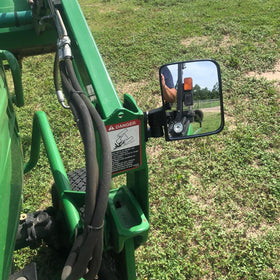 Piclafe mirrors suited for golf carts, tractors, and lawn mowers