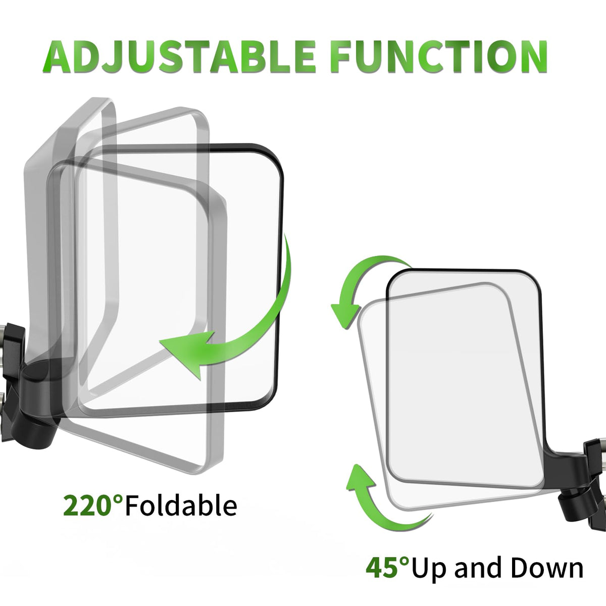 Piclafe recessed reflector detail for subtle added visibility