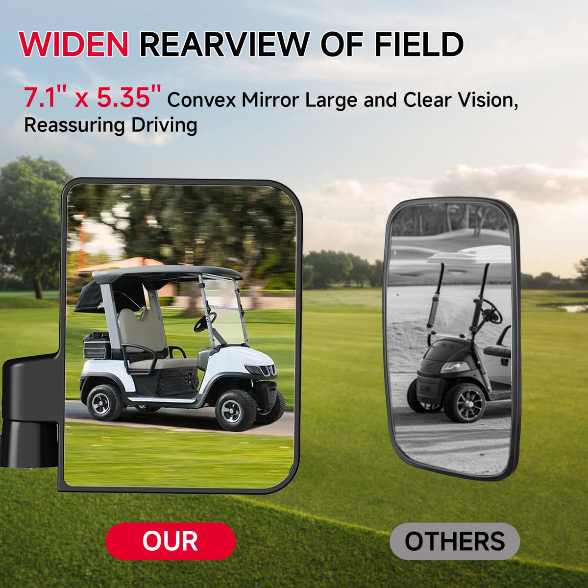 Piclafe universal fit brackets accommodate 0.75 to 1.25 inch tubes.