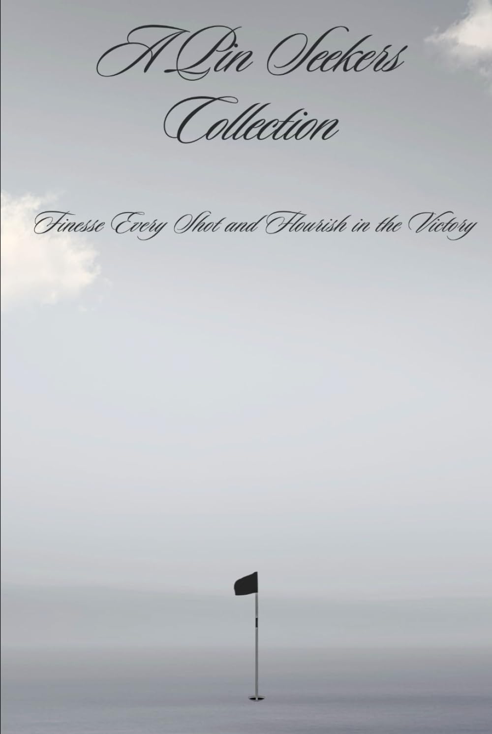 A Pin Seekers Collection golf journal cover for logging memorable shots on the course.