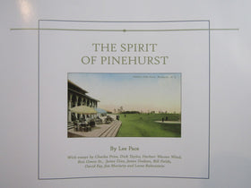 Pinehurst Spirit of Pinehurst archive photo page, ideal gift for golf lovers.