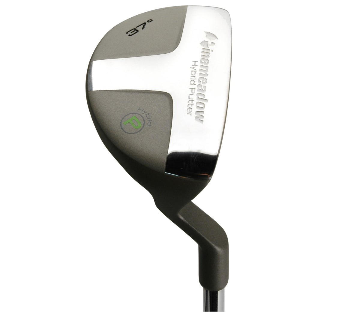 Pinemeadow golf mallet head promotes a smooth pendulum swing.