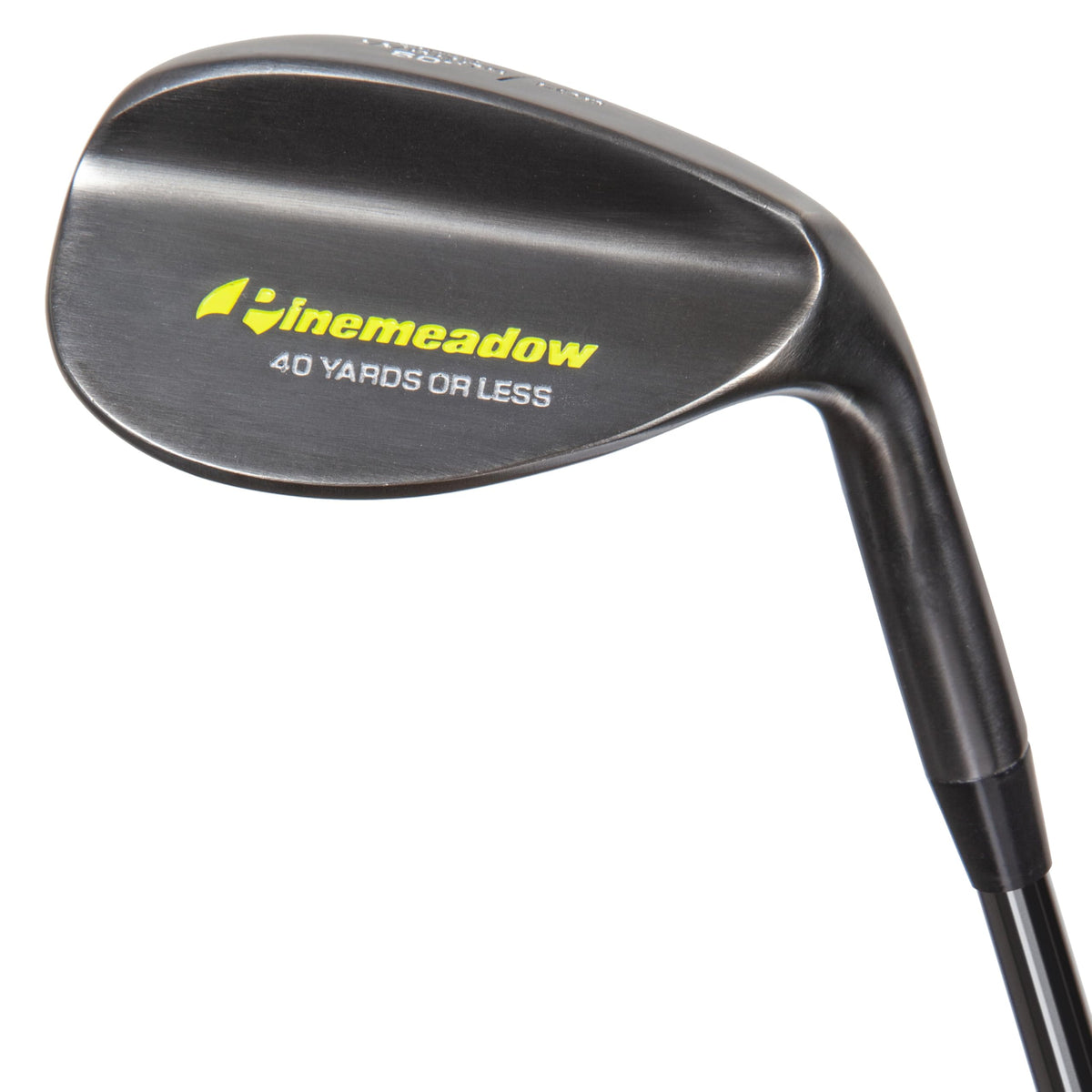 Pinemeadow MB Wedge features a large sweet spot for forgiving contact