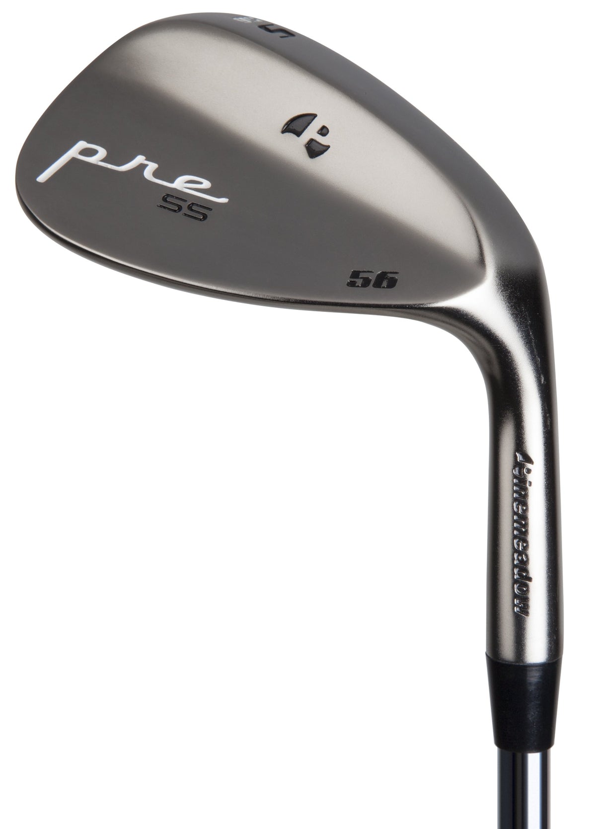 Pinemeadow Golf Men's Pre Nickel Wedge face view showing forgiving design.