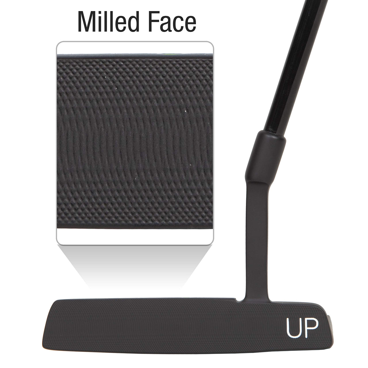 Graphite shaft paired with lightweight EVA grip enhances balance.