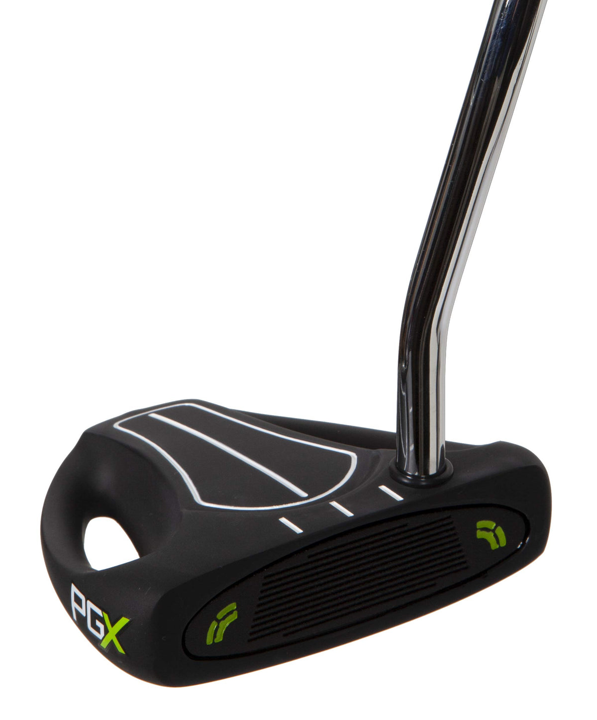 Pinemeadow PGX MB putter matte black finish enhances alignment