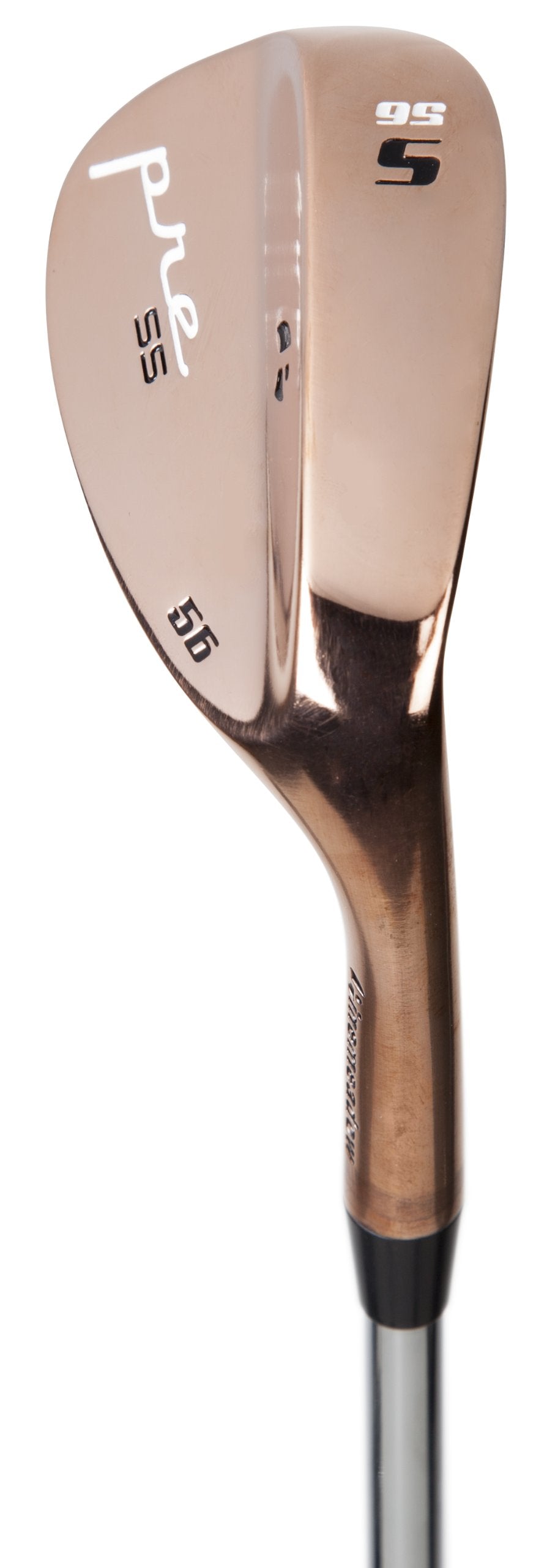 Pinemeadow Golf Pre Copper Wedge featuring U groove technology improves spin consistency.