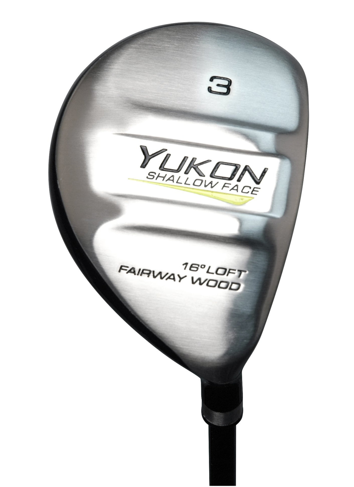 Pinemeadow Yukon 3 Fairway Wood face focus delivers forgiving distance on tricky lies