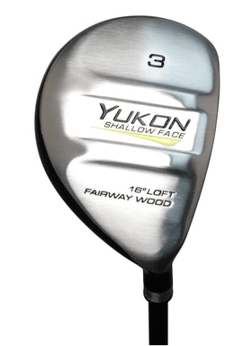 Pinemeadow Yukon 3 Fairway Wood face focus delivers forgiving distance on tricky lies