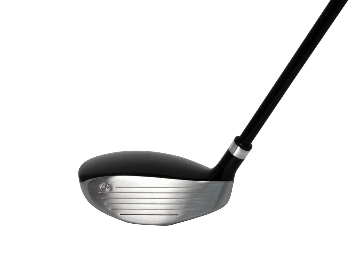 Pinemeadow Yukon 3 Fairway Wood toe-heel view highlights expanded sweet spot for consistent contact